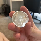 1  Troy Oz Buffalo Indian Head Silver Round .999 Fine Silver