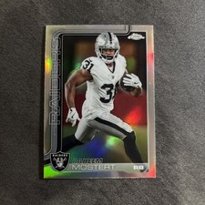 2025 Topps Chrome- Raheem Mostert #182 Refractor