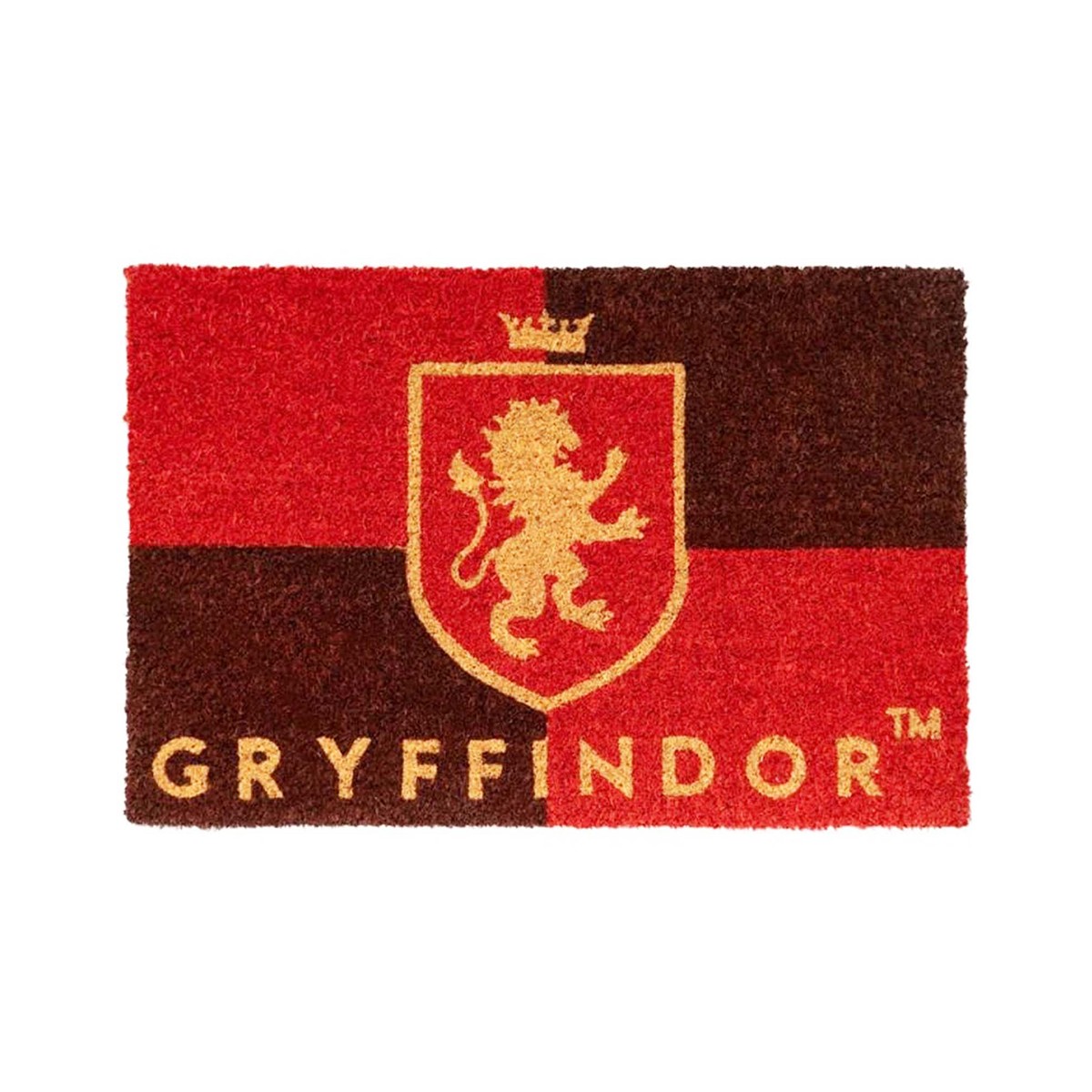 Paillasson Gryffondor rouge 43x63cm tapis d'entrée antidérapant Harry Potter