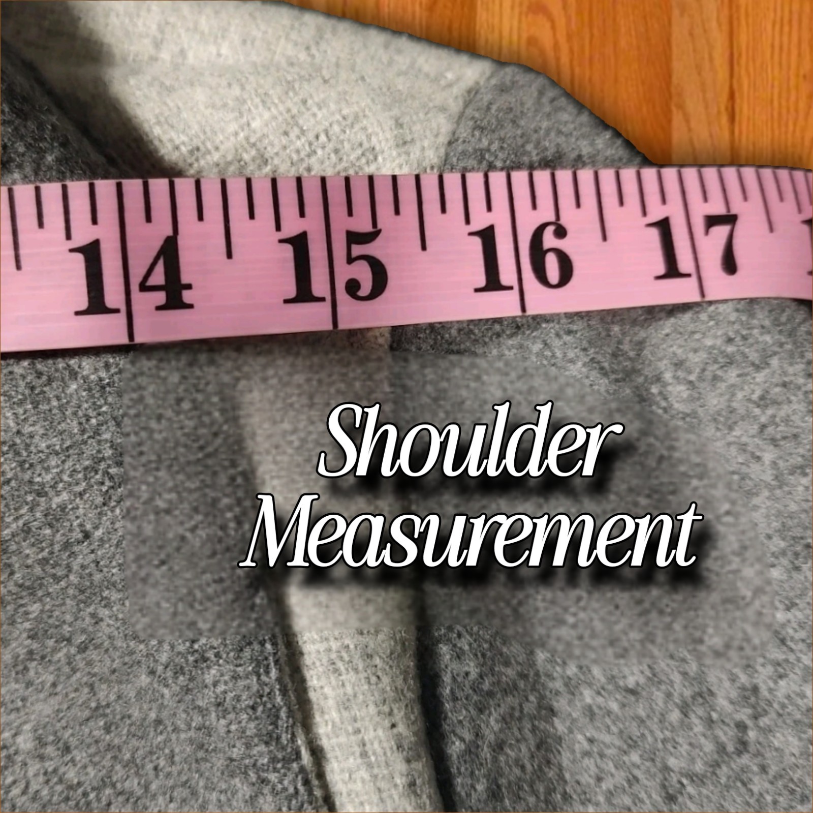 Alfani Gray Patchwork Open Front Wool Blend Trenc… - image 7