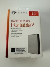 Seagate Backup Plus Portable 5TB, External STHP5000401 Hard Drive