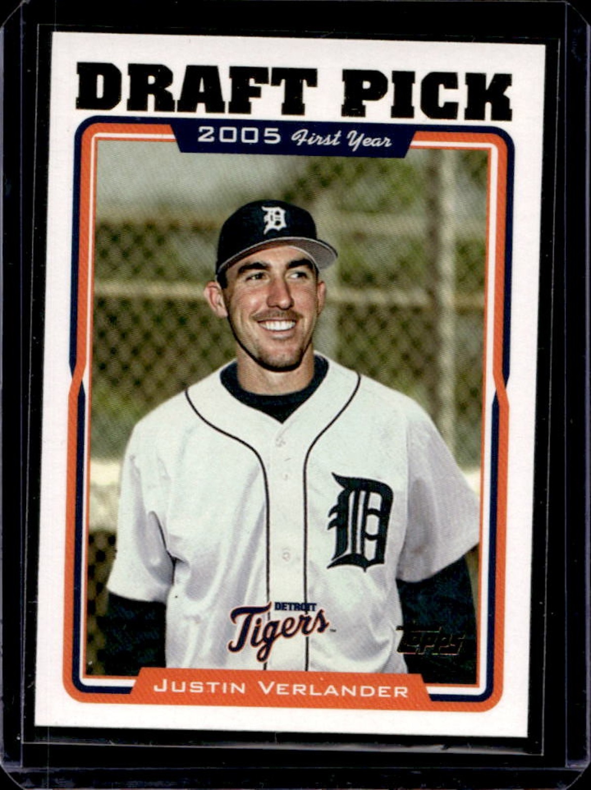 2005 Topps Justin Verlander RC Rookie #677 Tigers