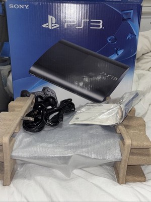 PlayStation 3 Super Slim Charcoal Black  500 Gb Console 