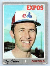 1970 Topps #164 Ty Cline Montreal Expos
