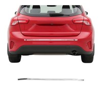 Kofferraumleiste Heckleiste FüR Ford Focus Limo SchräGheck 2019-25 Untere Chrom