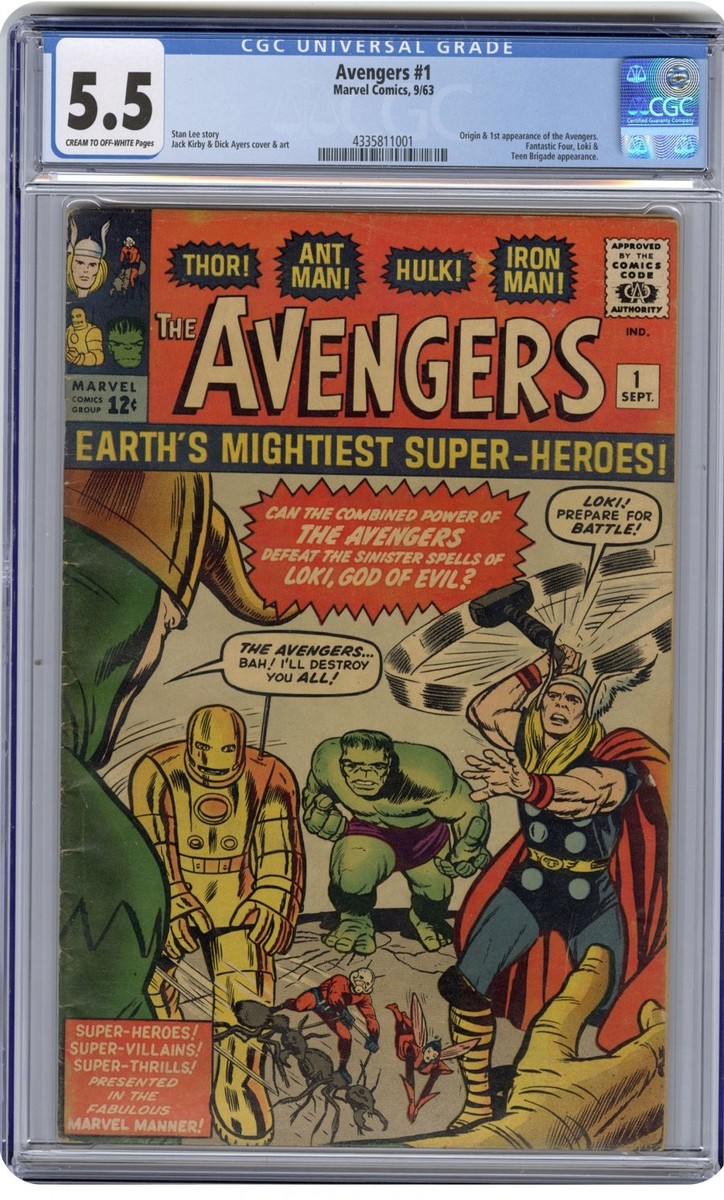 Marvel - AVENGERS, THE (1963-96; 2004) #1 - Grade 5.5 - Comic Book