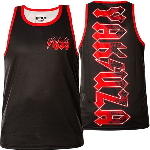 Сетчатая майка YAKUZA Rockstarz UHB-24066 SchwarzRot Herren 4390₽