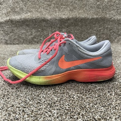 Nike Revolution 4 Fade (GS) AR2417-001 WOLF GREY Size 7Y