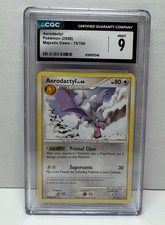 Pokemon Aerodactyl Lv. 44 Majestic Dawn 15/100 CGC 9 Non Holo 2008 on eBay