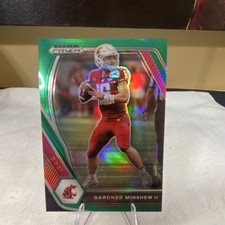 Panini 2021 Prizm Green Prizm Gardner Minshew II #10 Football Card