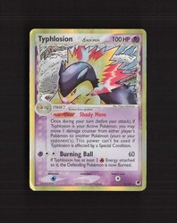 Typhlosion (Delta Species) 12/101 EX Dragon Frontiers Holo Rare