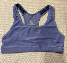 Patagonia Capilene Sports Bra LG Periwinkle Blue