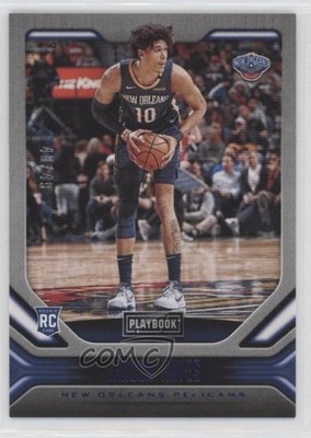 2019-20 Panini Chronicles Playbook Purple 40/49 Jaxson Hayes #174 Rookie RC 1f7d