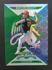 2025 Panini Crusade - Braylon Doughty #33 Crusade Green Prizm /249 Cleveland 