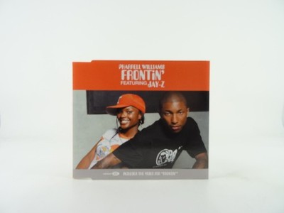 PHARRELL WILLIAMS FT JAY Z FRONTIN (B66) 3 Track CD Single including Picture Sle