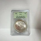 1885 Morgan PCGS MS 63 AMAZING REVERSE TONING