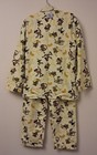 PAPA BEAR LOUNGE ABOUTS sz S Monkey GO  BANANAS 2 Piece Pajama Set Chest Pocket  — photo 2