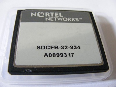 32MB Compact Flash Card ( 32 MB CF Karte )  NORTEL gebraucht