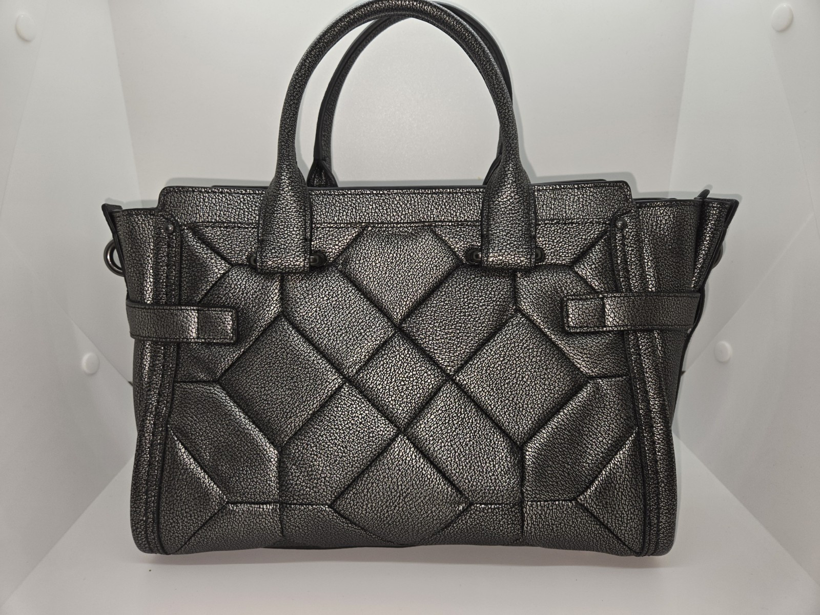 バッグ COACH Swagger 27 Leather Satchel bag y2k s-l1600.jpg