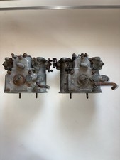 Vintage Pair Weber 40 Dcoe 27 Carburetors Alfa Romeo Lotus Elan Fiat Abarth Scca