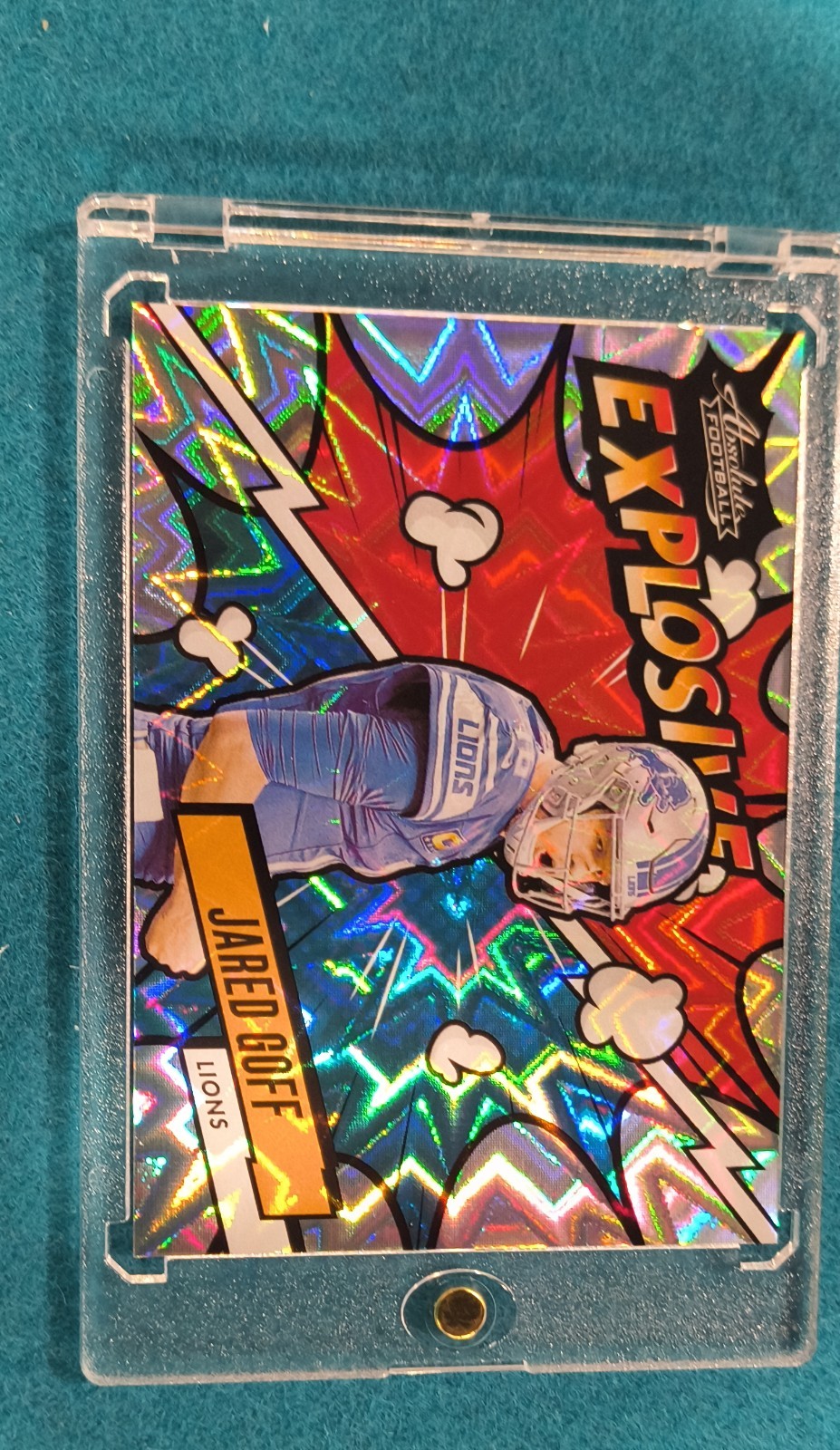 2024 Panini Absolute - Explosive Jared Goff #EX-JGF