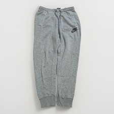 Nike Women's Vintage Capri Sweatpants Size Medium, Gray with Drawstring Waist