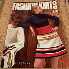 Vintage Fashion Knits Magazine By Patons. No 15