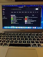 Apple Macbook Air 11" Laptop i5 4GB RAM 128GB SSD MacOS Sonoma 14.7.4 update