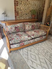 3 Seater & Single Seater Original Ercol Renaissance Low Back Sofa And Chair
