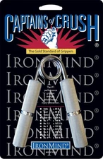 IronMind Captains of Crush (CoC) Hand Gripper 4. Point Five (120 lb), Silver 