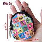 Kawaii Scooby Doo SMALL Storage Purse / Keychain / Bag Pendant,  Zipper Closure 