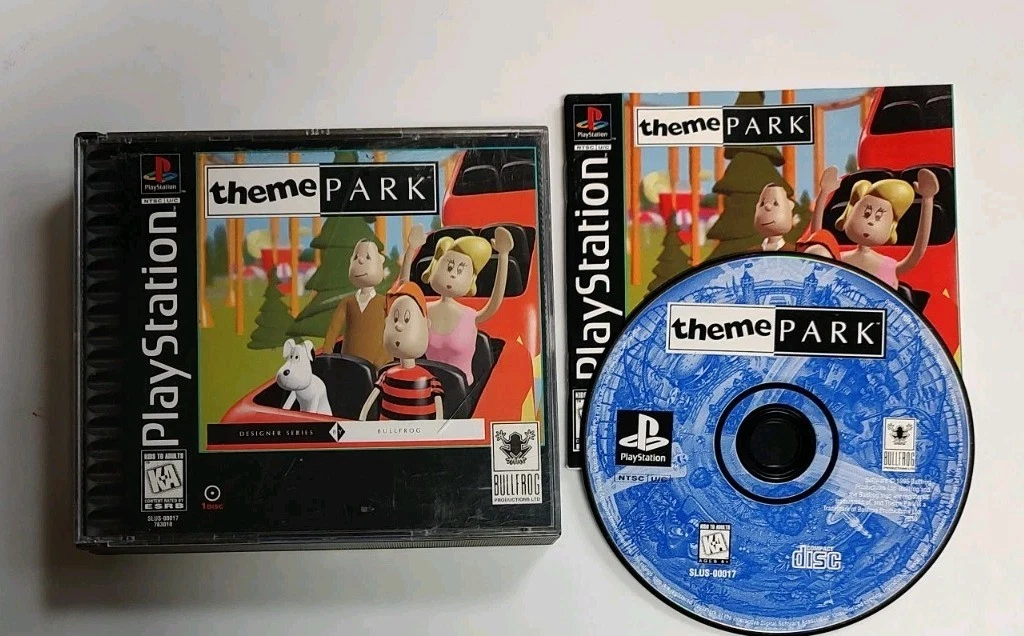 25+ Sony PlayStation 1 Theme Park Simulation Video Games for sale
