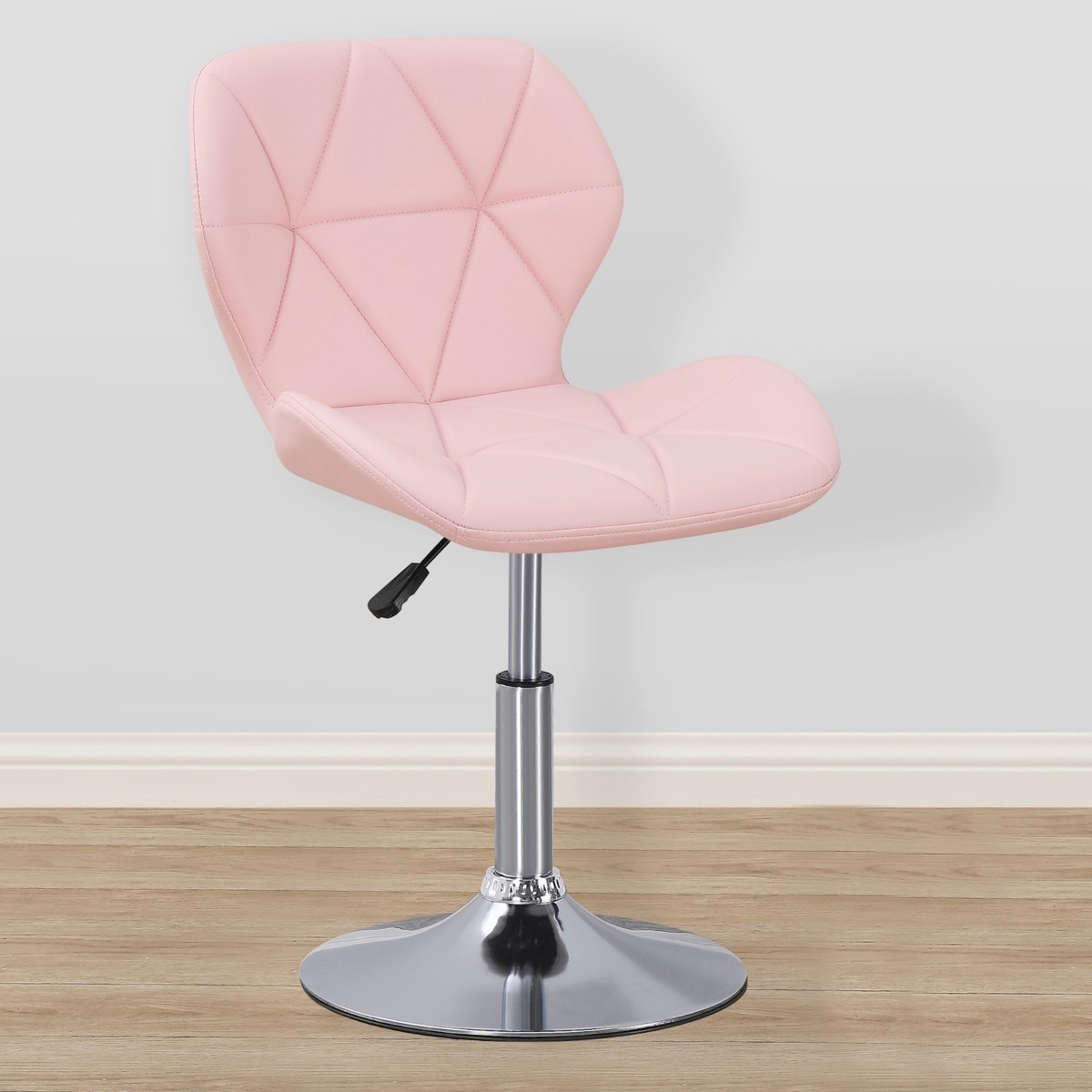 Cushioned Chair Swivel Small Adjustable Computer Desk Table Office