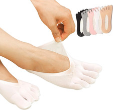 5 Pairs Sock Align Toe Socks for Bunion, Orthopedic Compression Toe Sock Women