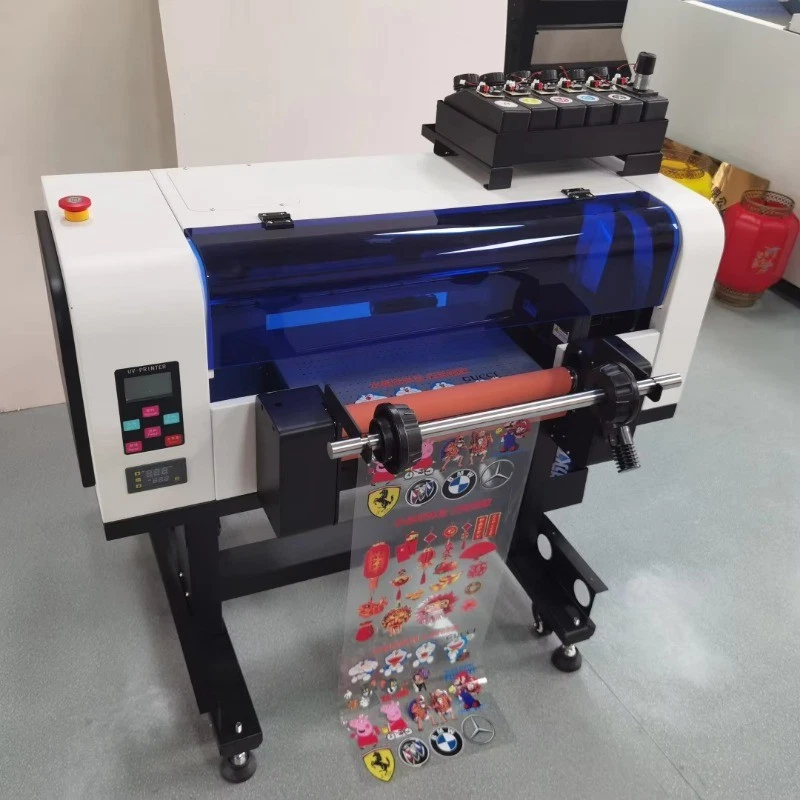 Double XP600 Heads Automatic A3+ UV DTF Printer  Roll-To-Roll Sticker Printer - Image 3 of 4