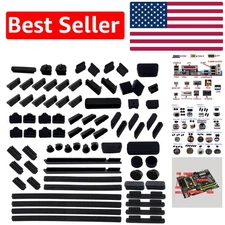 80 PCS Anti-Dust Plugs - Protect Your Computer & Laptop Ports, 25 Types Included