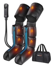 Shine Well Full Leg Air Compression Massager with Heat For Circulation SW-079A
