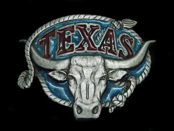 UC05107 VINTAGE 1980 **TEXAS** STATE COMMEMORATIVE BELT UC05107 VINTAGE 1980 **TEXAS** STATE COMMEMORATIVE BELT