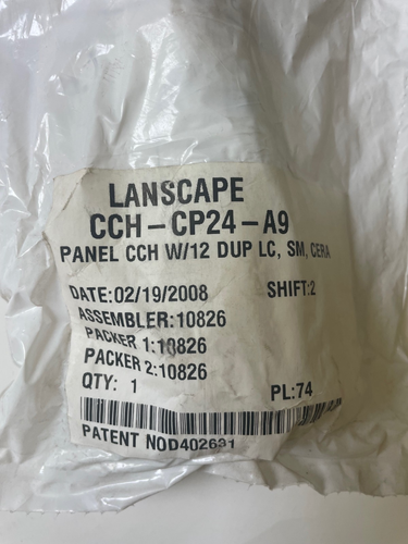 Corning CCH-CP24-A9 Lanscape CCH Connect Panel, CCH W/12 DUP LC, SM, SERA - Afbeelding 3 van 6
