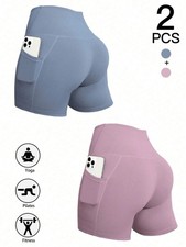 Shorts for Women Bike Yoga Gym Athletic Workout Volleyball Dance Tight Leggings