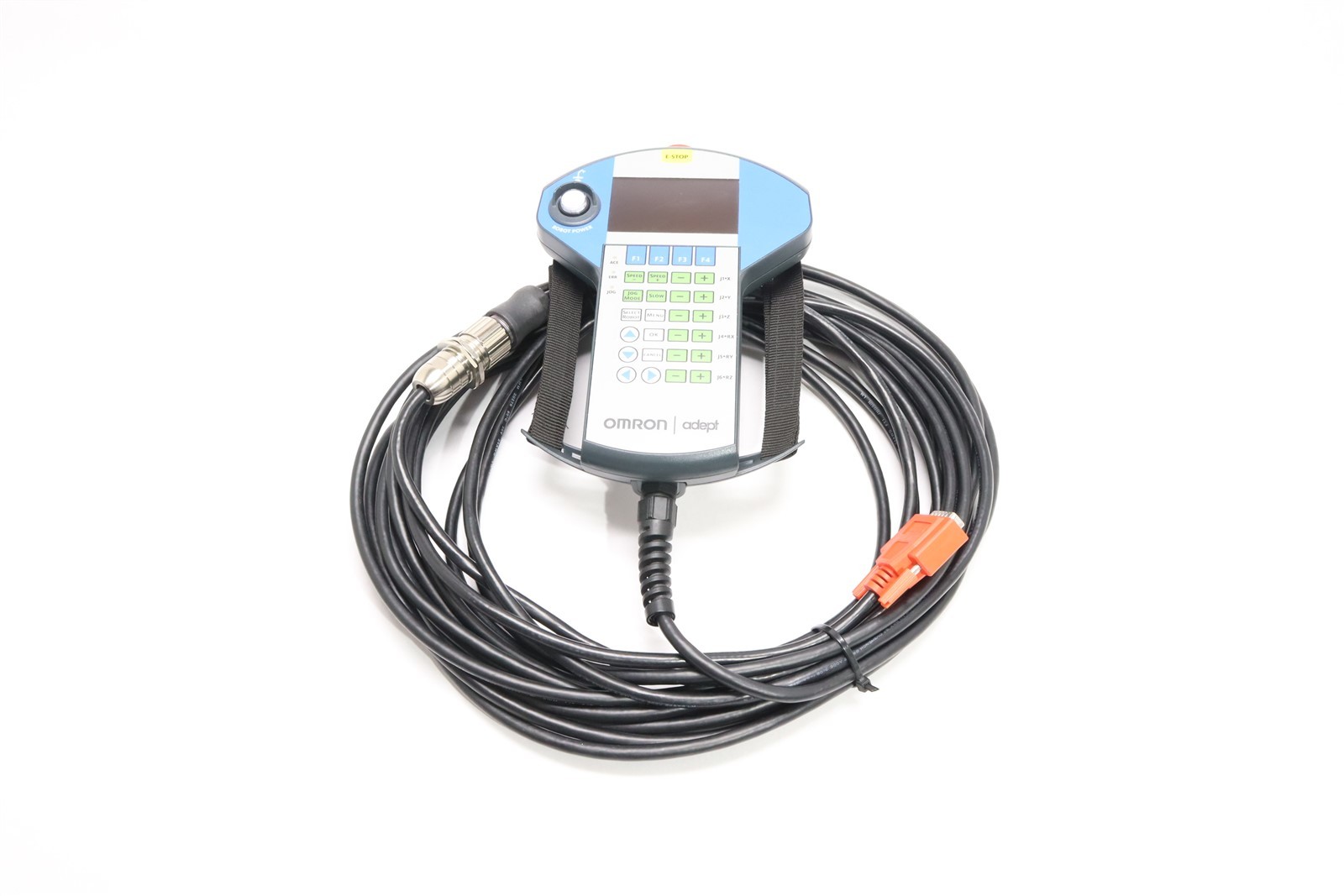 OMRON ADEPT ROBOT T20 TEACH PENDANT 10054-010 1055-000 TESTED