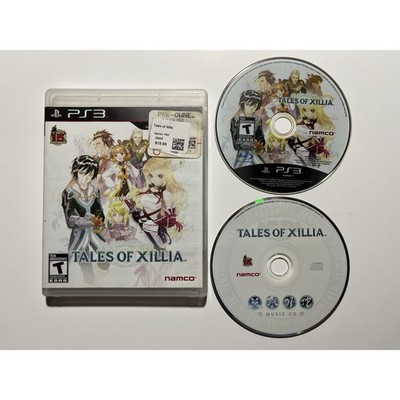 Tales of Xillia (PlayStation 3 PS3) Works W/ Music CD Good Shape!