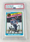 Wayne Gretzky Signed Trading Card 1984 O-Pee-Chee #381 PSA/D