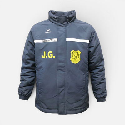 Erima Kinder Jacke Outdoorjacke Winterjacke Classic 5-C, Blau navy/weiß, 152