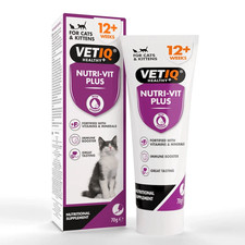 Nutri-Vit Plus Paste Vitamin & Mineral Supplement Cats Kittens 70g Nurish-Um