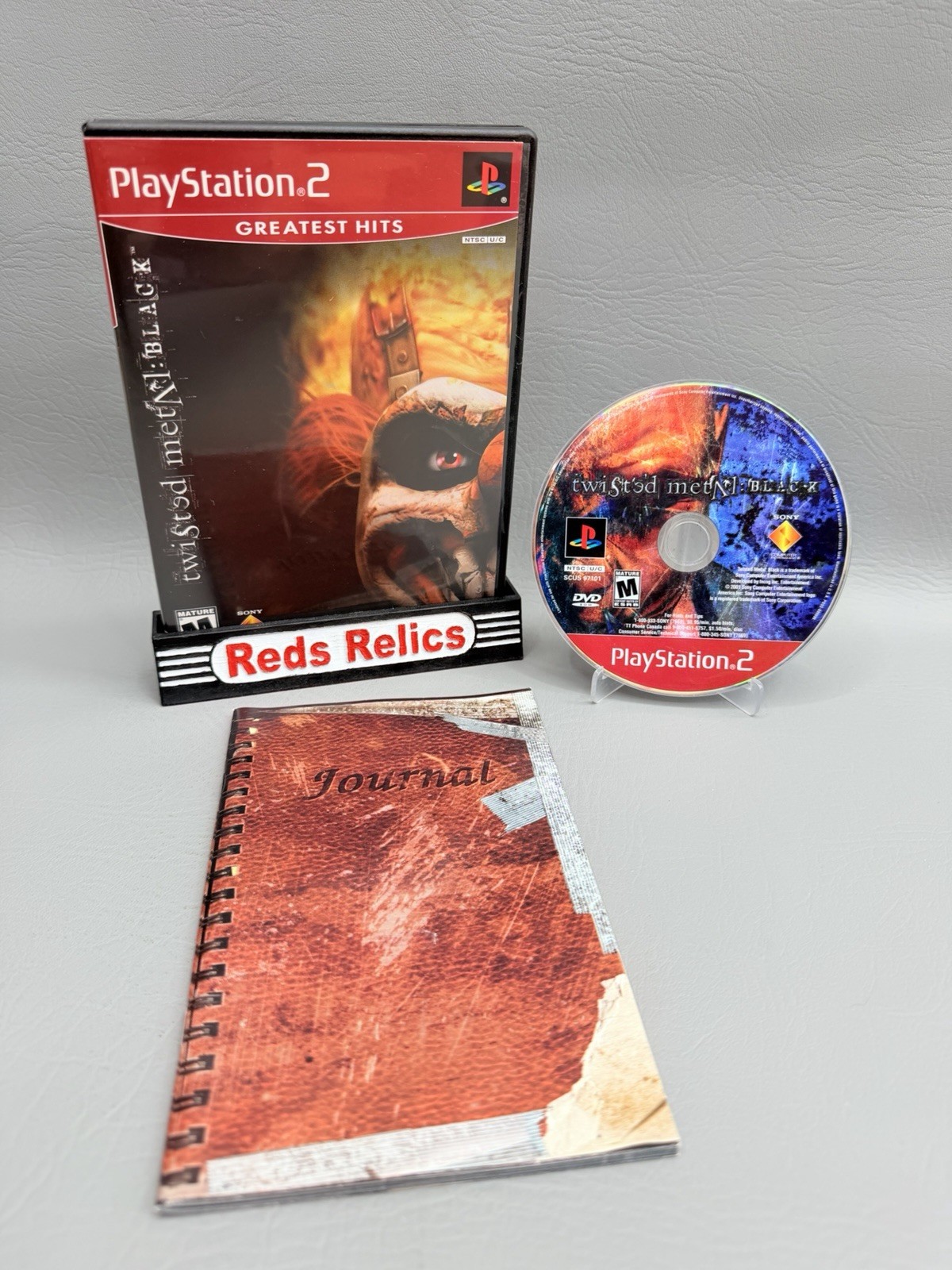 Twisted Metal Black - Sony Playstation 2 PS2 Pristine - Complete - 1Y Warranty