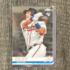 AUSTIN RILEY 2019 TOPPS CHROME ROOKIE CARD 37