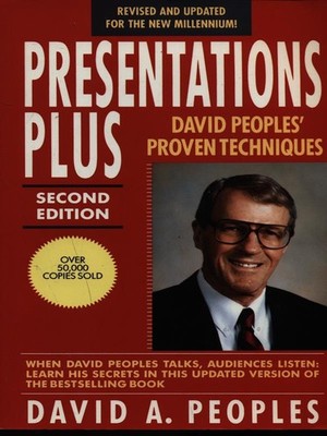 PRESENTATIONS PLUS SPRACHBÜCHER DAVID A. PEOPLES JOHN WILEY & SONS 1992