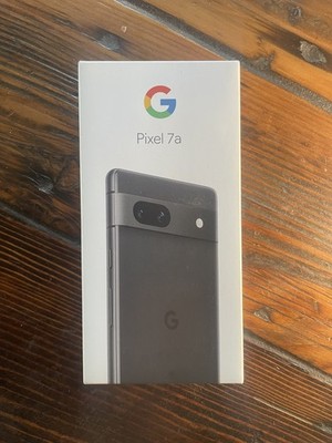 Google Pixel 7a - 128GB - Black- Unlocked - FOR PARTS -new battery