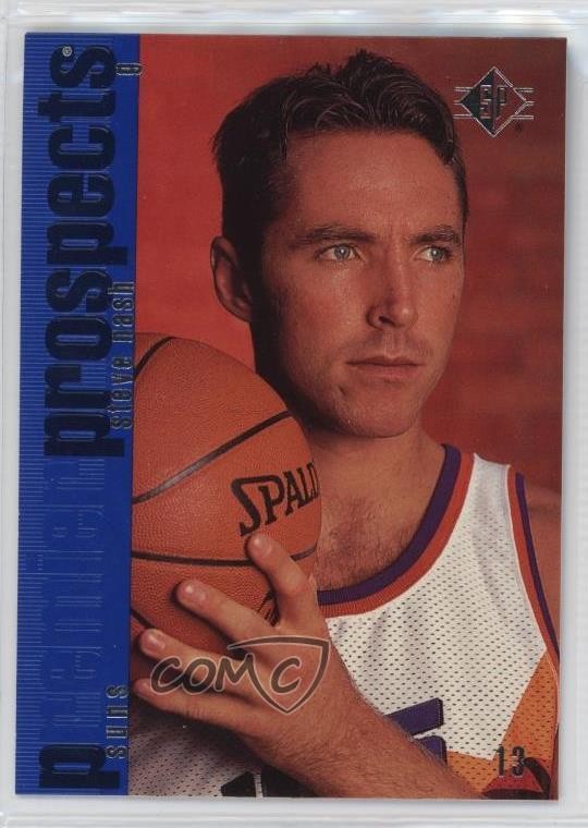 1996-97 SP Premier Prospects Steve Nash #142 HOF 7s9